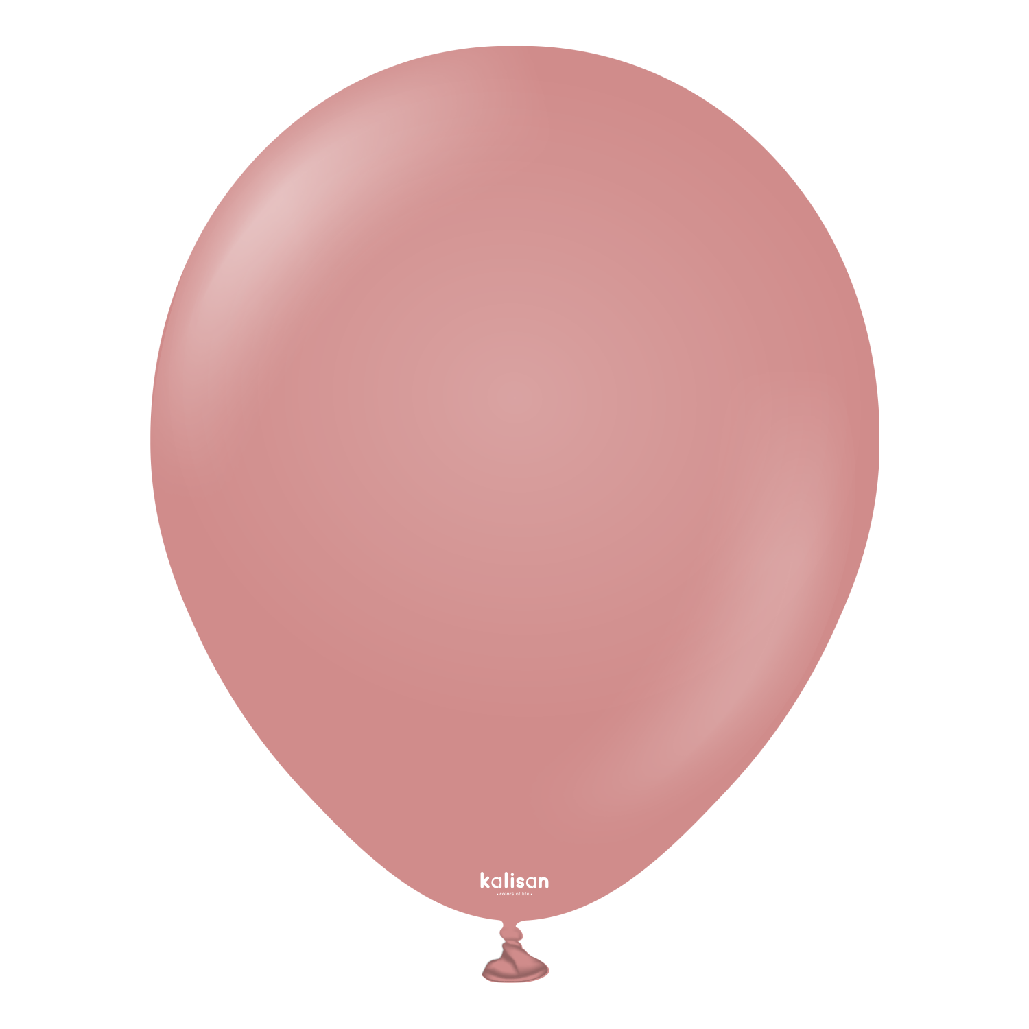 8017-retro-rosewood-12-inch-w-logo.png 12'' Retro Balon Rosewood (Gül Ağacı) 100’lü - Görsel 1