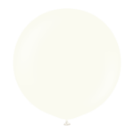 24'' Retro Balon Beyaz (Retro White) 2'li