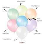 11'' Kalisan Metalik Karışık Balon 50'li