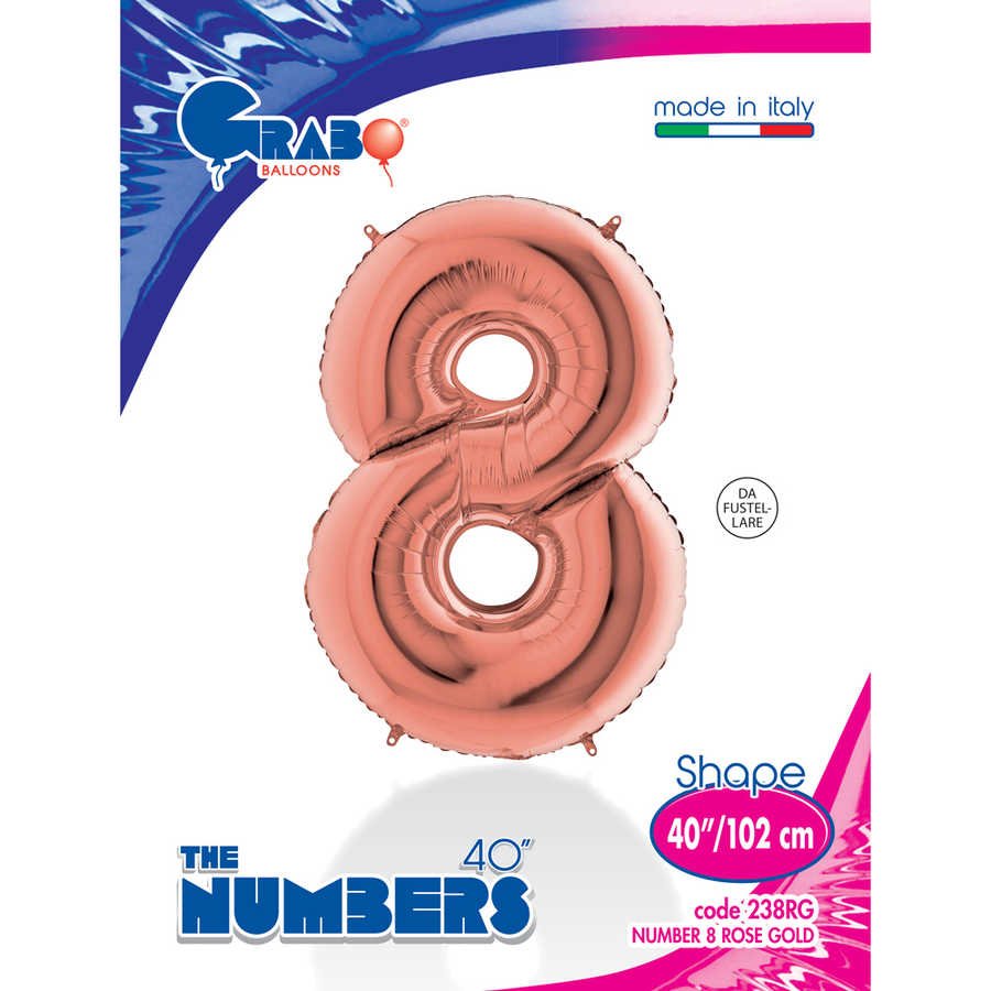 8-rakam-grabo-rose-gold-folyo-balon-102-cm-rakam-folyo-balonlar-grabo-5163-50-B 8 Rakam Grabo Bakır Folyo Balon 40" - Görsel 1