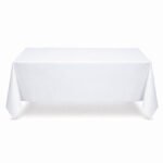 Masa Örtüsü 120 x 180 Cm Beyaz