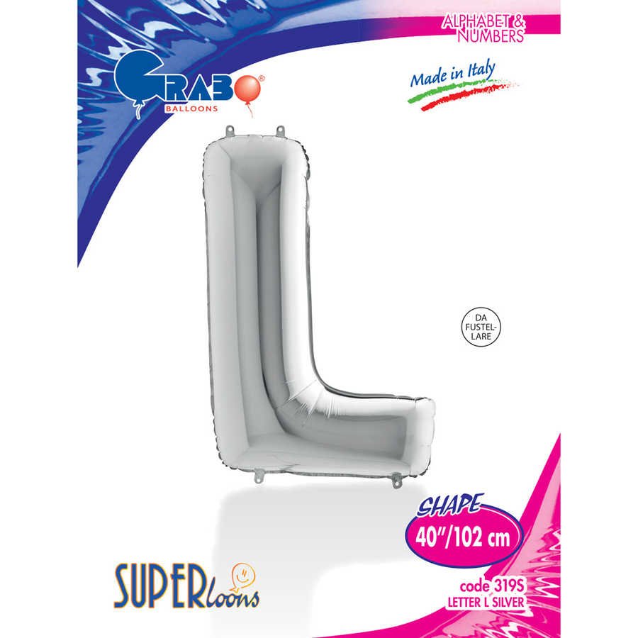 l-harf-grabo-gumus-folyo-balon-102-cm-harf-folyo-balonlar-grabo-5262-49-B.jpg L Harf Grabo Gümüş Folyo Balon 40" - Görsel 1