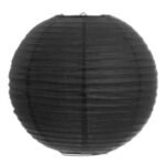Japon Feneri 20 Cm Siyah