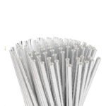 Kağıt Pipet Parlak Gümüş 24 Parça