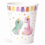 Karton Bardak Baby Dinozor 8 Parça