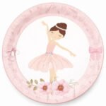 Karton Tabak Balerin 23 Cm 8 Parça