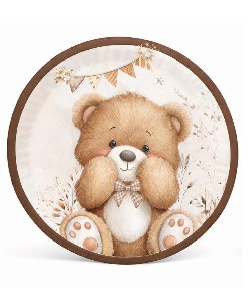 karton-tabak-teddy-bear-23-cm-8-parca-teddy-bear-temali-parti-malzemeleri-tbk-14-teddy-bear-37423-15-B.jpg Karton Tabak Teddy Bear 23 cm 8 Parça - Görsel 1
