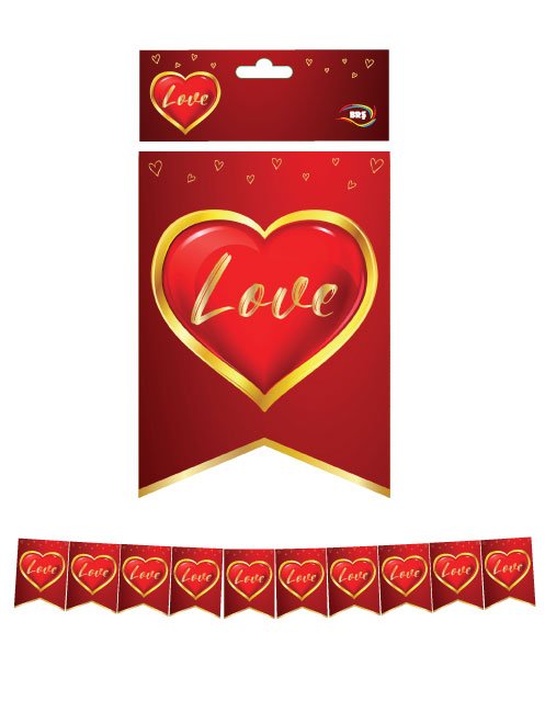 kirlangic-model-love-sevgililer-gunu-urunleri-fla-001-28041-72-B.jpg Kağıt Banner Sıralı Kırlangıç Model Love - Görsel 1