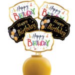 Konuşma Balonu Happy Birthday Karışık Temalı 5 Parça