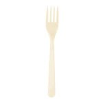 Plastik Çatal Krem / 25 Parça
