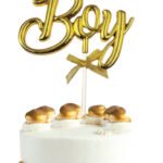 Krom Renk Pasta Üstü Çubuklu Süs Boy Altın