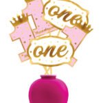 Konuşma Balonu One Varaklı Pembe 5 Parça