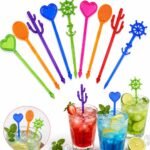 Plastik Karıştırıcı Uzun 10'lu