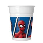 Lisanslı Spiderman Bardak 8 Parça