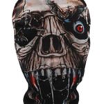 Halloween Korku Maskesi Transparan Kuru Kafa Tek Gözlü