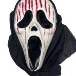 Halloween Maske Çığlık Model Lüks