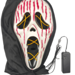 Halloween Maske Çığlık Model Neon Model Lüks