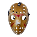 Halloween Maske Jason Eskitme Model Altın