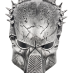 Halloween Maske Predator Gümüş