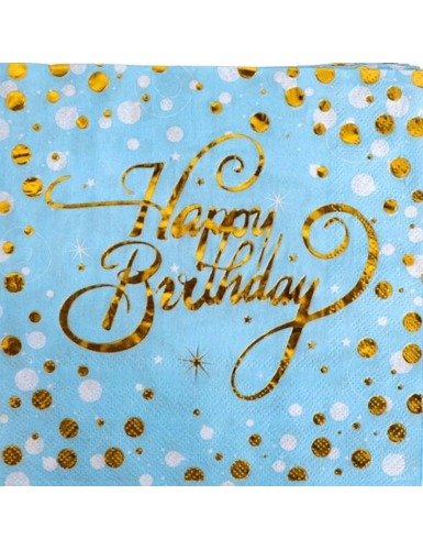 kagit-pecete-varak-baskili-happy-birthday-mavi-kar-prensesi-temali-parti-malzemeleri-pct-11-37953-87-B Kağıt Peçete Varak Baskılı Happy Birthday Mavi 20 Parça - Görsel 1