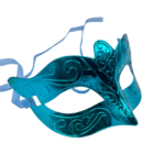 Maske Plastik Kabartmalı Mavi