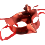 Maske Plastik Parlak Turuncu