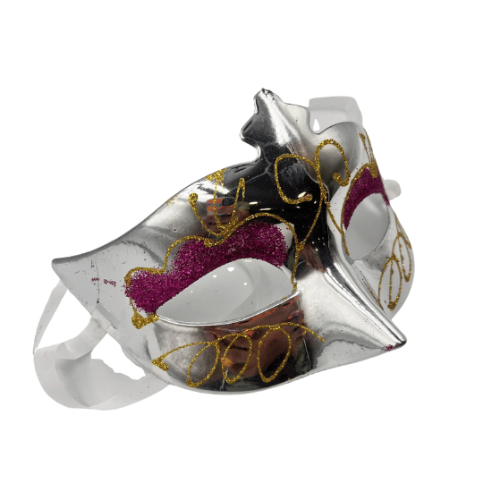 maske-plastik-simli-9497-goz-maskeleri-brs-4248-20606-94-B.png Maske Plastik Simli Gümüş - Görsel 1