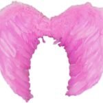 Melek Kanadı Tüylü 50 x 35 Cm Pembe
