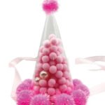 Ponponlu Şapka Asetatlı Model Pembe