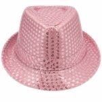Şapka Fotr Pullu Lüks Pembe
