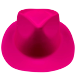 Şapka Lazer Pastel Fotr Model Fuşya