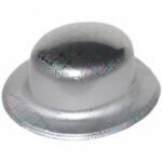 Şapka Lazer Oval Model Gümüş