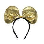 Taç Saten Parlak Minnie Gold