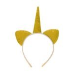 Taç Unicorn Simli Gold