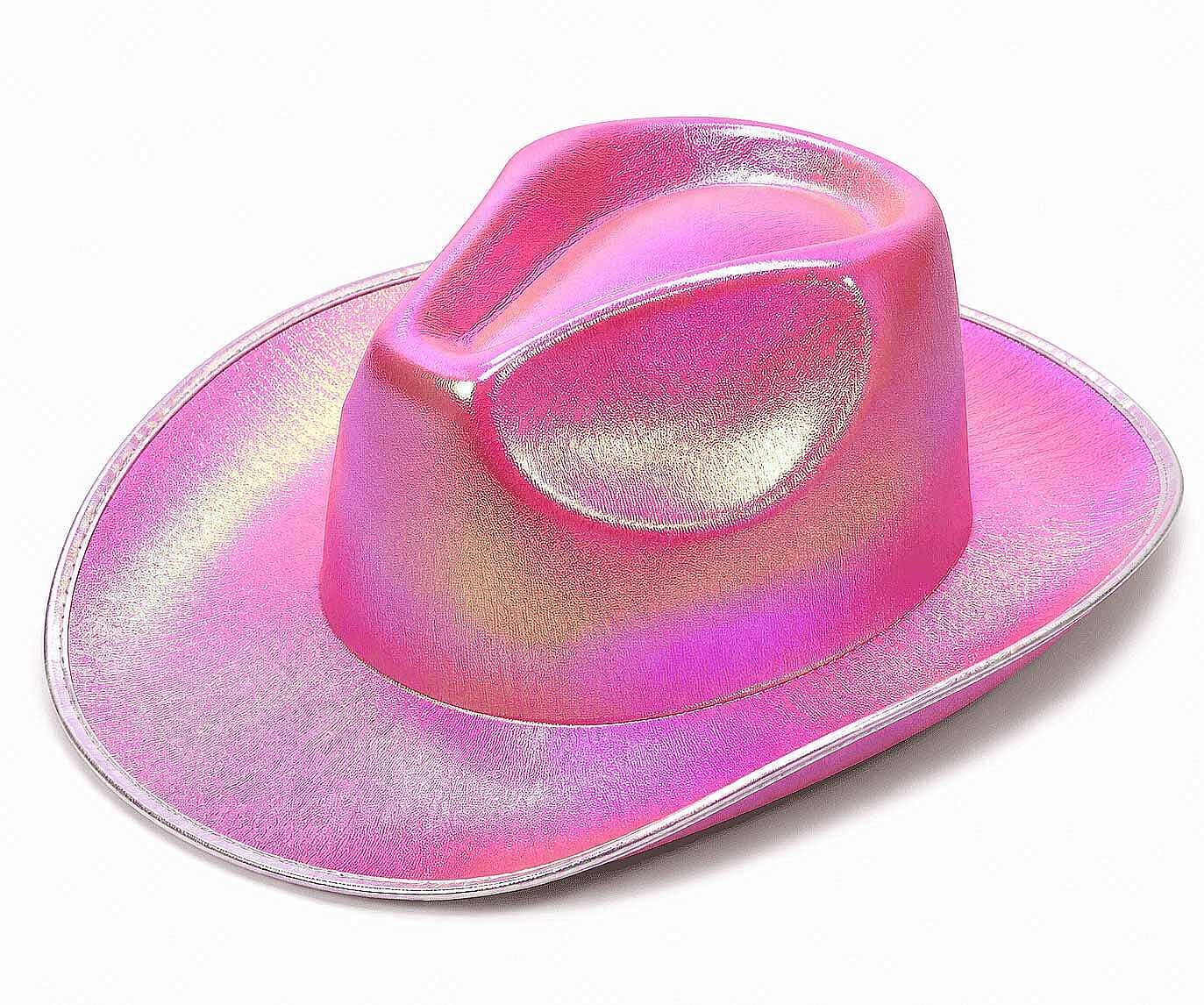 helogramli-kovboy-sapka-pembe-spk-25161-fu-parti-sapka-17610-13-B.jpg Hologramlı Kovboy Şapka Pembe - Görsel 1